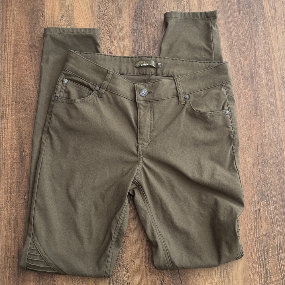 PrAna Brenna Fitted Mid Skinny Jeggings Pants 8 - Picture 5 of 10